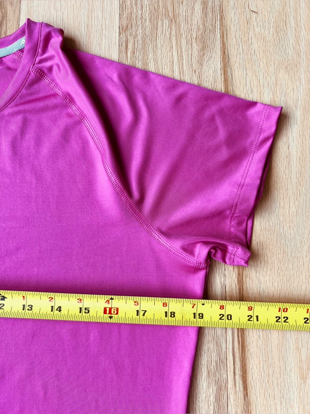Adidas Womens Large Pink Performance Athletic Workout Running Short Sleeve Shirt - Picture 10 of 12